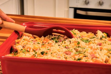 Arroz de forno super-rápido